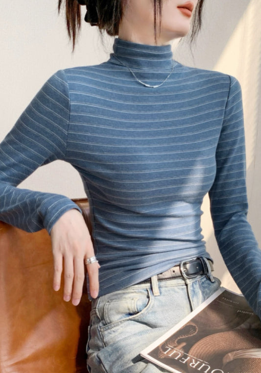 條紋針織衫