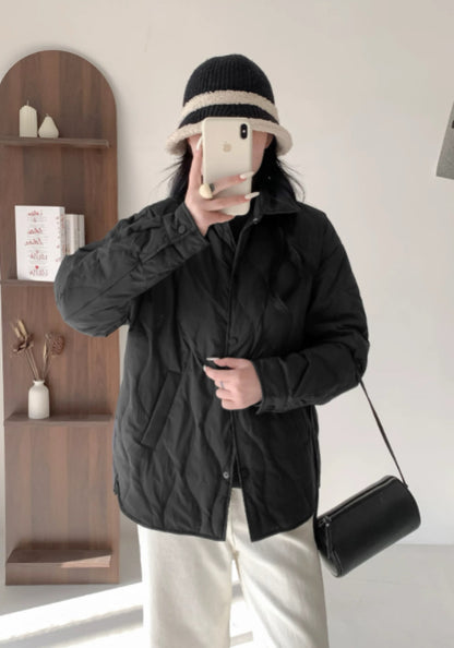 寬鬆薄羽絨