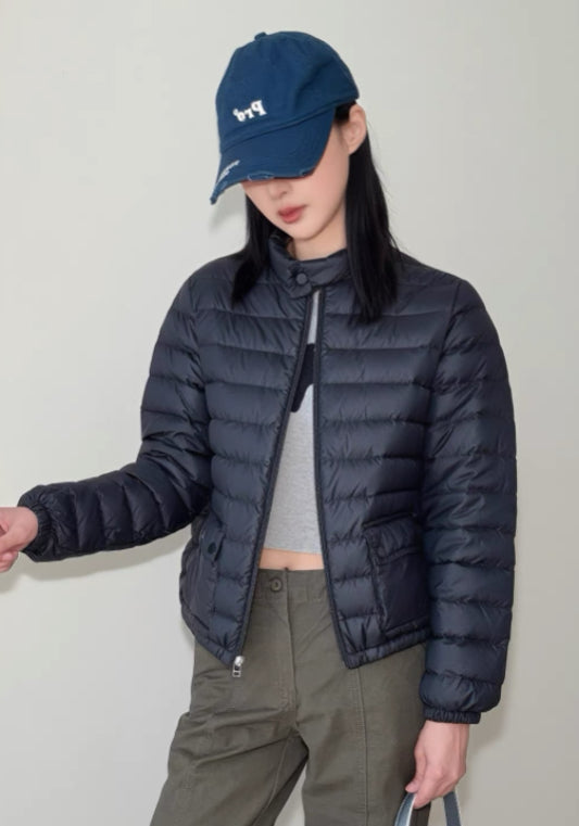 簡約薄羽絨服
