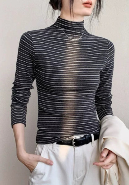 條紋針織衫