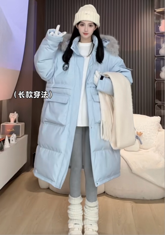 可調節羽絨服