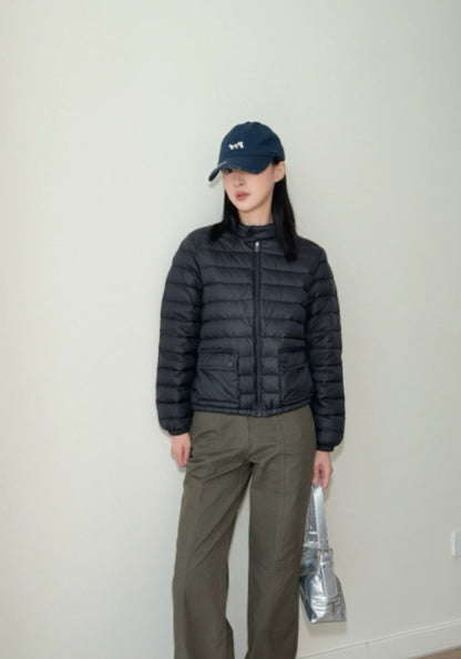 簡約薄羽絨服