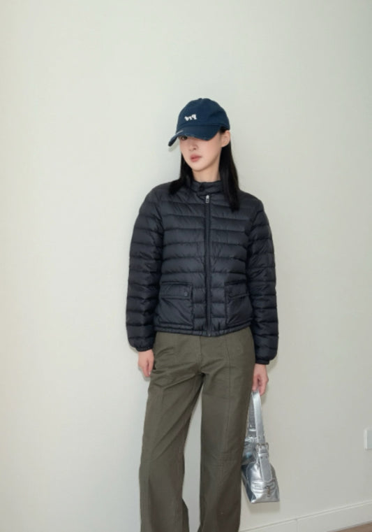 簡約薄羽絨服