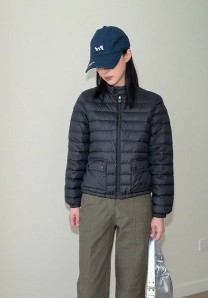 簡約薄羽絨服