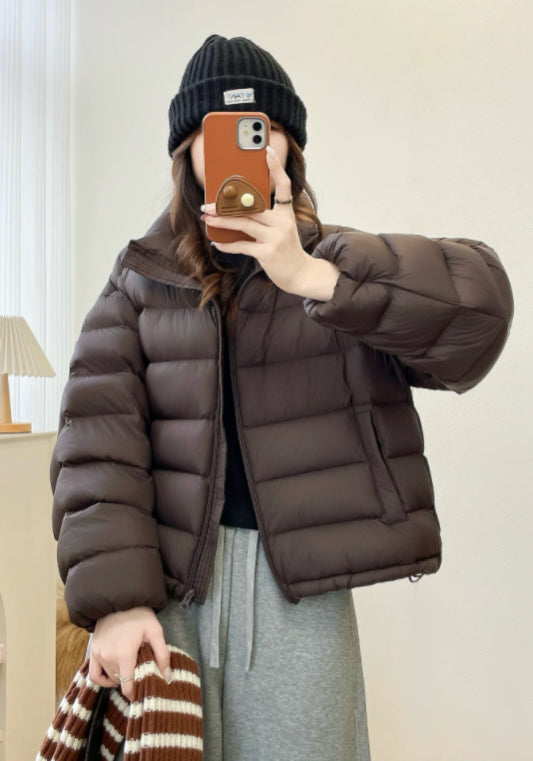 簡約排骨羽絨服