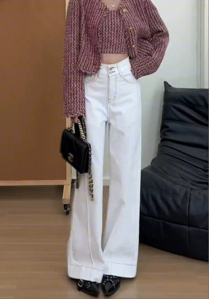 白色牛仔褲