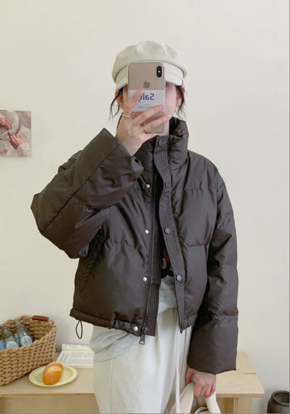 短款羽绒服