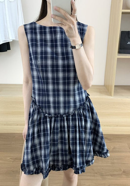 韓系藍個仔裙