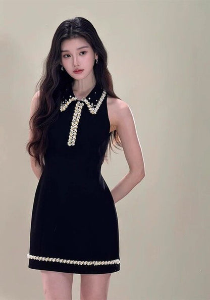 小香風釘珠裙