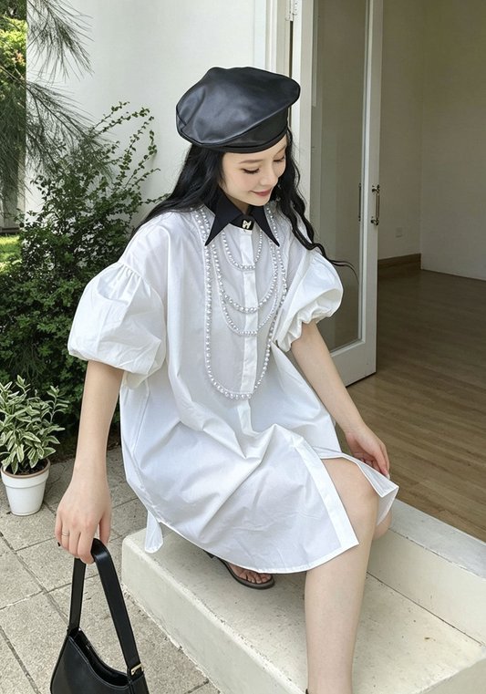珍珠鏈襯衫