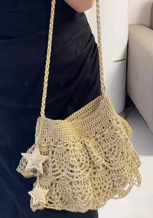 高級手工編織袋