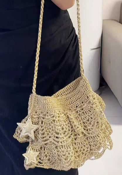 高級手工編織袋